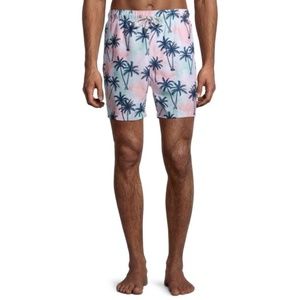 Endless Summer Men's 6" Tie Dye Swim Shorts